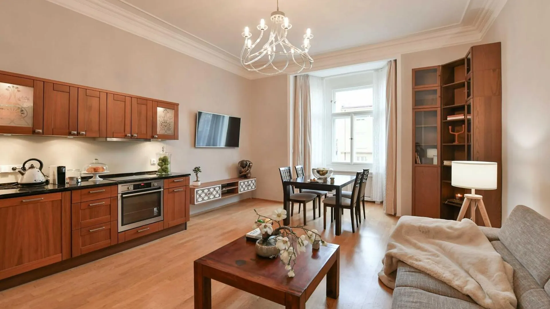Vinohrady Retreat 2Bdr Central Prága Apartman